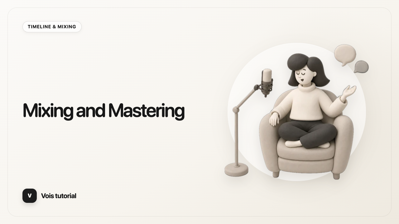 Mixing and Mastering