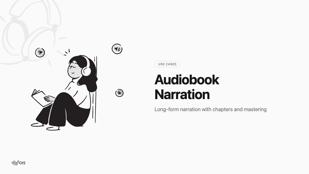 Audiobook Narration